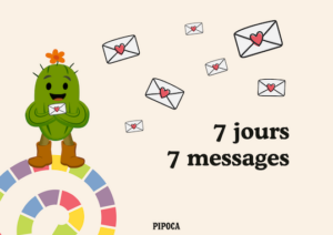 Jeu 7 jours 7 messages à imprimer pour enfants, rituel positif du matin.