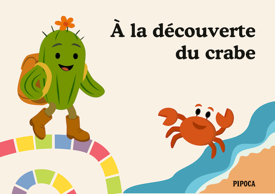À la découverte du crabe, jeu éducatif gratuit à imprimer pour apprendre en s’amusant.