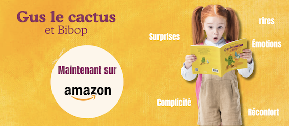 Gus le cactus et Bibop sur Amazon